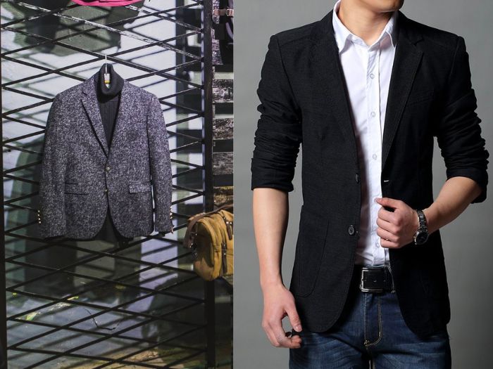 Mẫu áo Blazer nam tại H2T được thiết kế theo xu hướng thời trang hiện đại, phá cách mang lại vẻ ngoài trẻ trung và cực kỳ nổi bật cho người mặc