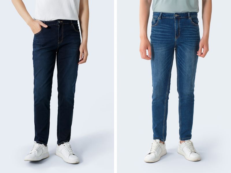Ứng dụng vải cotton tici làm quần vải và quần jeans