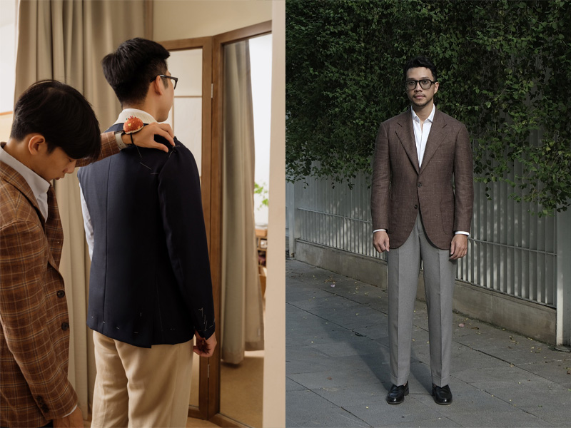 Classic Tailor nổi tiếng với những bộ vest với đường may tỉ mỉ, cẩn thận và lên form rất đẹp phù hợp với vóc dáng của người đàn ông Việt Nam