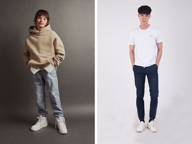 Quần jogger jeans nam