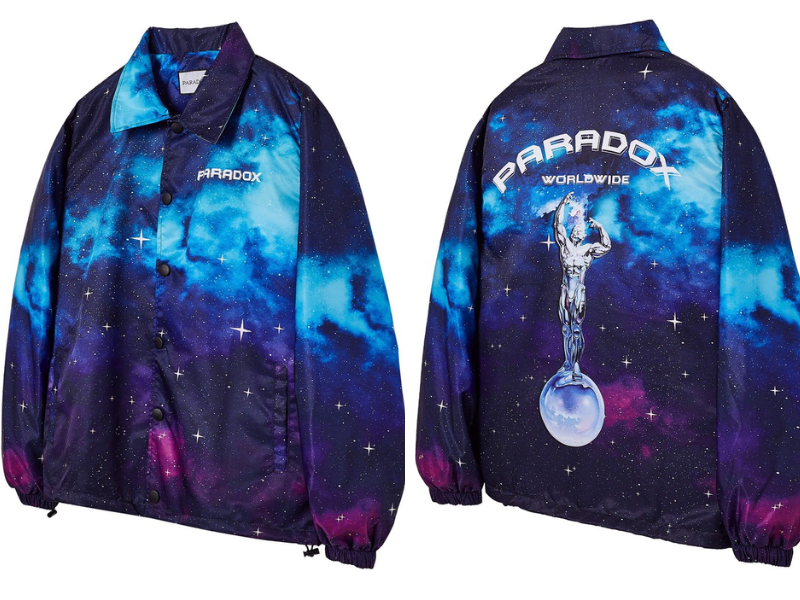 Áo khoác dù Paradox Explorer Over-Printed Jacket