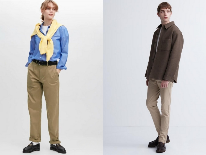 Shop quần chinos nam Hà Nội - Uniqlo