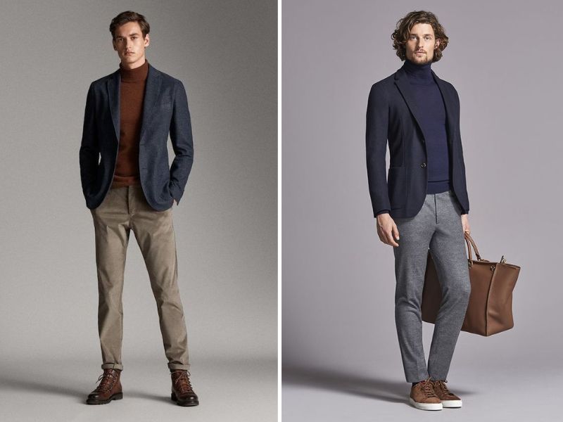 Style Smart Casual lịch lãm trong phong cách thời trang nam Châu Âu