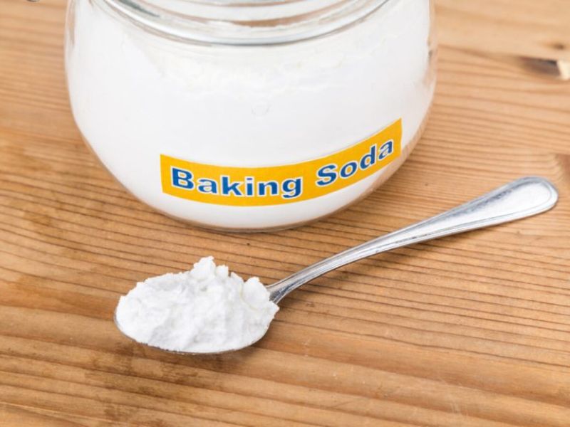 Tẩy quần áo bằng baking soda riêng lẻ