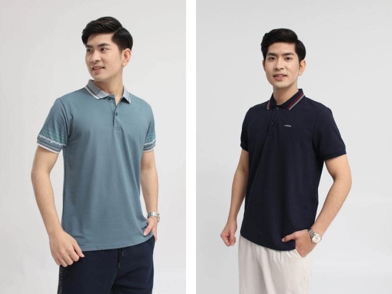 Áo polo là item khá basic nên phù hợp với mọi độ tuổi