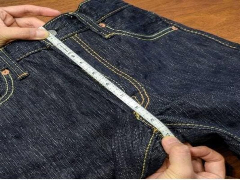 Cách chọn size quần jean nam ở Mỹ  