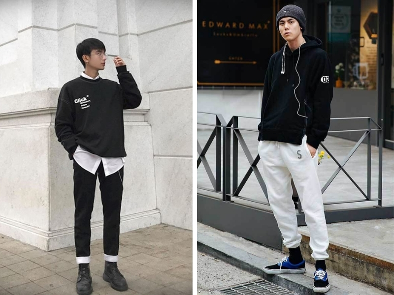 Phong cách Streetstyle cũng giúp các chàng trai chiếm trọn spotlight nhanh chóng