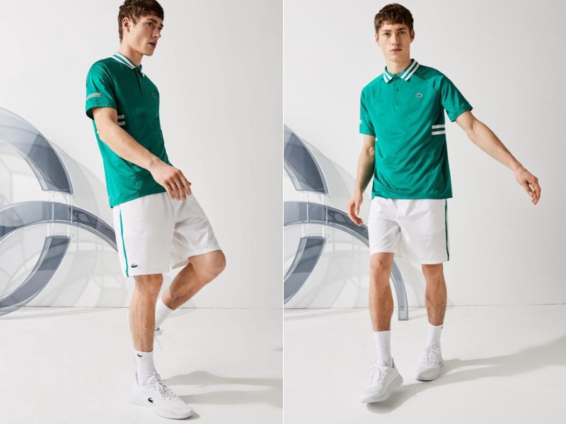 Bộ quần áo thể thao mùa hè nam Lacoste