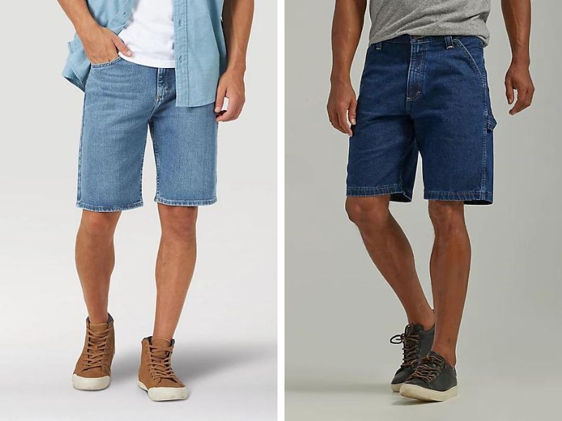 Quần short jean nam cao cấp Wrangler