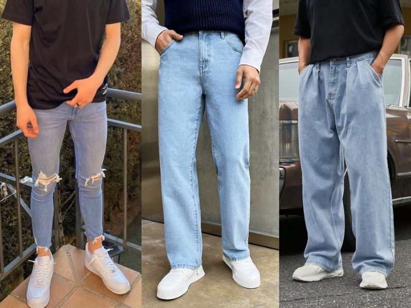 Quần Jean hiện nay được các thương hiệu phát triển rất đa dạng trong kiểu dáng và màu sắc