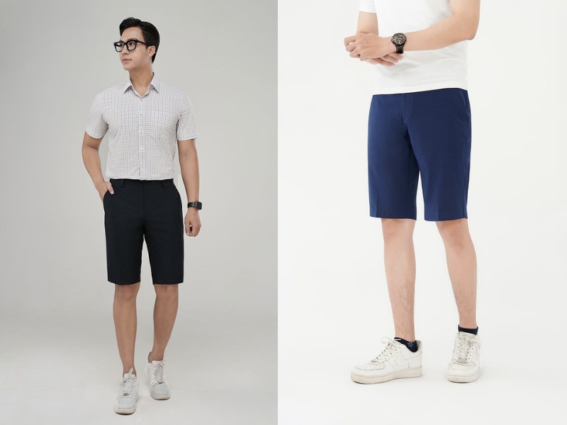 Quần short nam slimfit Merriman