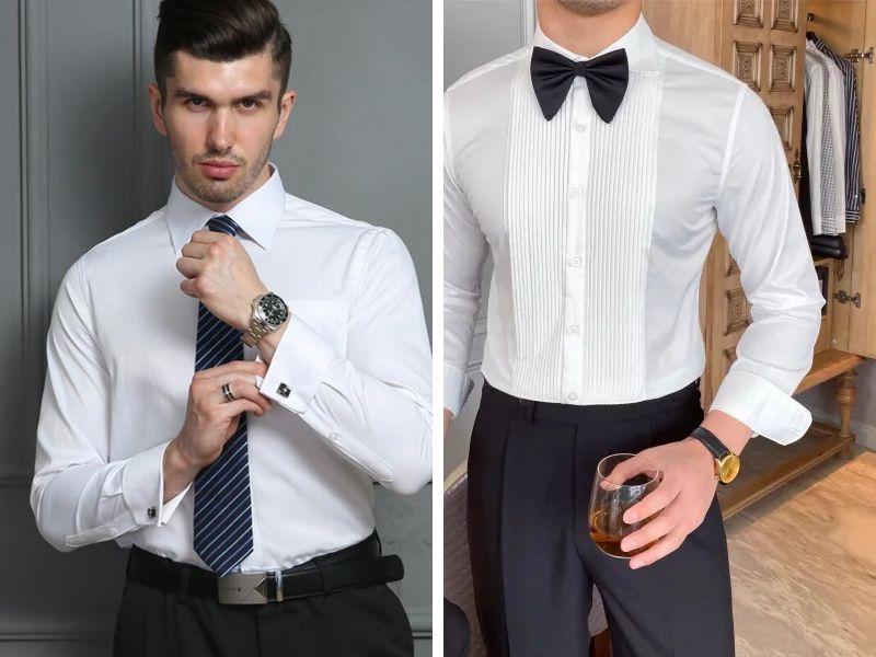 Tránh sử dụng phụ kiện đồng hồ khi mặc Tuxedo