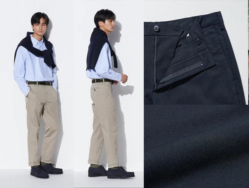 Quần chinos slim fit Uniqlo