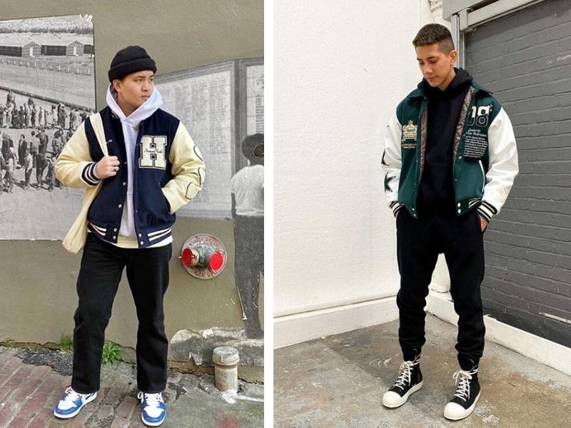 Varsity jacket còn được gọi là áo khoác varsity hay áo khoác bóng chày