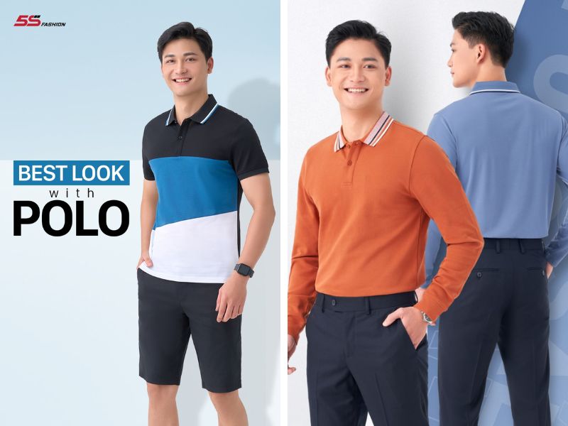 Local brand Polo nam 5S Fashion 