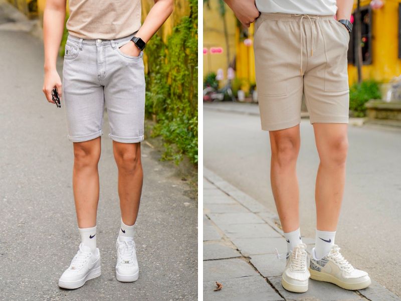 Shop quần short nam Thủ Đức phổ biến