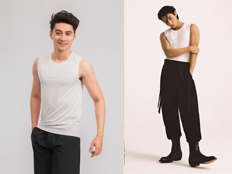 Áo tank top khoe được vóc dáng, cơ bắp của các chàng trai nhưng vẫn giữ được nét năng động, trẻ trung phù hợp với phong cách thời trang đường phố hiện đại