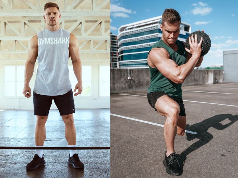 Quần short tập gym có nhiều kiểu dáng, màu sắc khác nhau