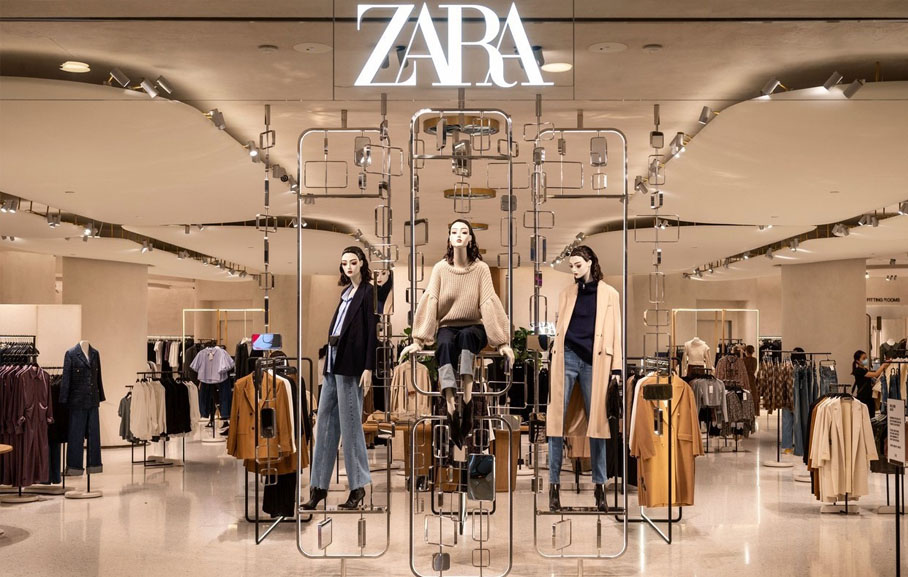 Zara được người tiêu dùng trên toàn cầu biết đến với những thiết kế thời trang mới nhất, bắt kịp xu hướng thị trường