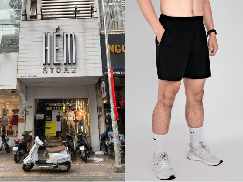 Shop quần short thể thao nam TP HCM - Hẻm Store