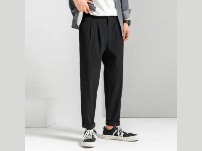 Quần Chinos Nam Lazada Dáng Carrot Fit