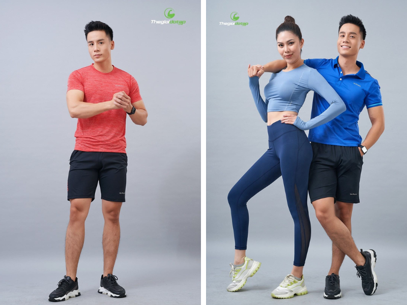 Đồ tập gym dành cho nam và nữ được ưa thích