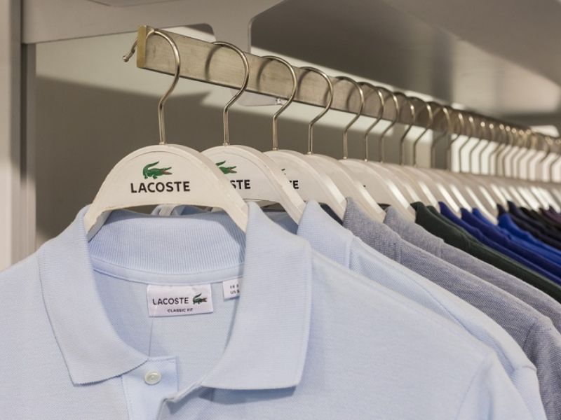 Vải Lacoste sử dụng để sản xuất các đồ mặc hàng ngày