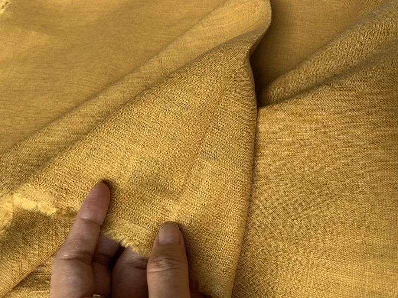 Vải Linen xước là gì? Ứng dụng của vải Linen xước trong may mặc