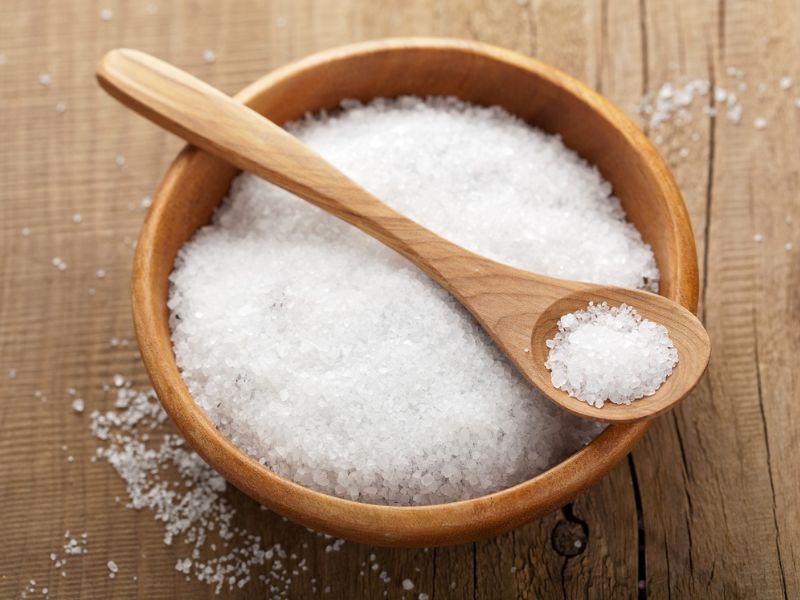 Salt Helps Soften Clothes After Washing.