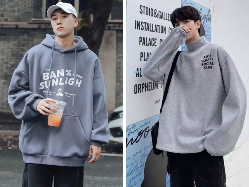 Hoodie, sweater - item ưa chuộng hàng đầu của lứa tuổi học sinh