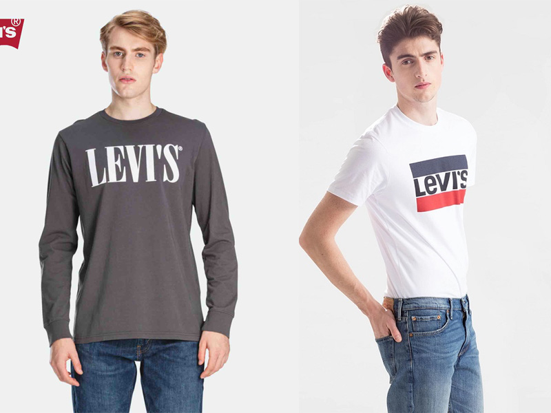 Áo phông nam tay dài của Levi's hiện đại, năng động và tôn dáng