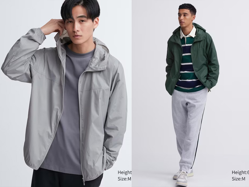 Áo khoác dù 3D chống tia UV Uniqlo