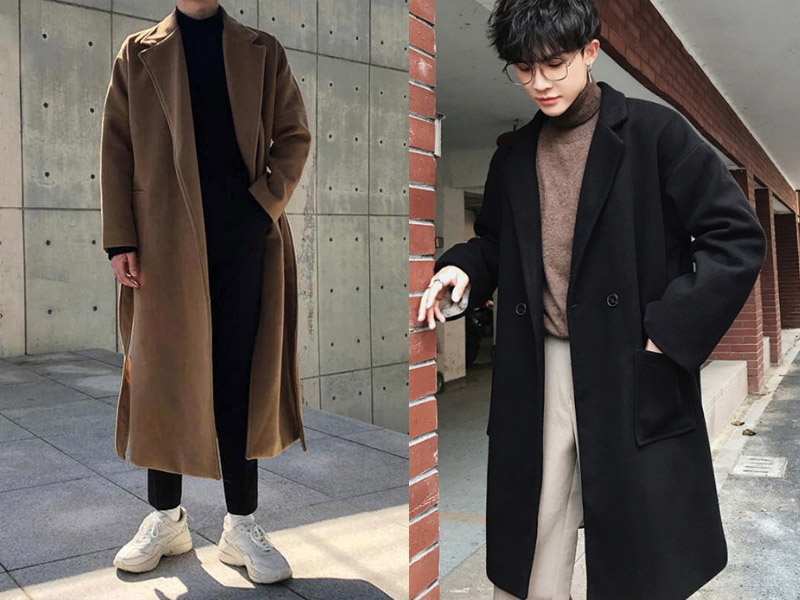 Áo khoác dáng dài là một item rất chuộng ở Hàn Quốc bởi khả năng giữ ấm và sự thời trang mà nó đem lại, tạo nên được nhiều outfit thời trang khác nhau