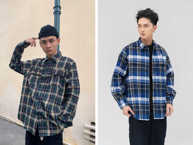 Shop áo flannel Hà Nội