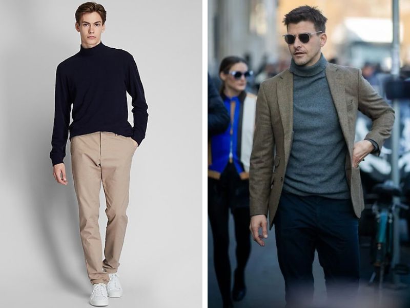 Outfit với áo giữ nhiệt nam 