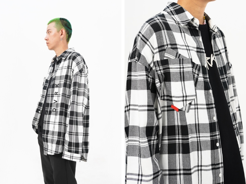 Shop áo flannel TPHCM chất lượng - Brand DVRK