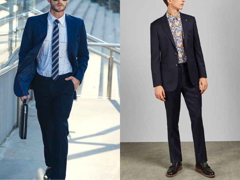 Đẳng cấp khi phối áo sơ mi hoạ tiết cùng suit 