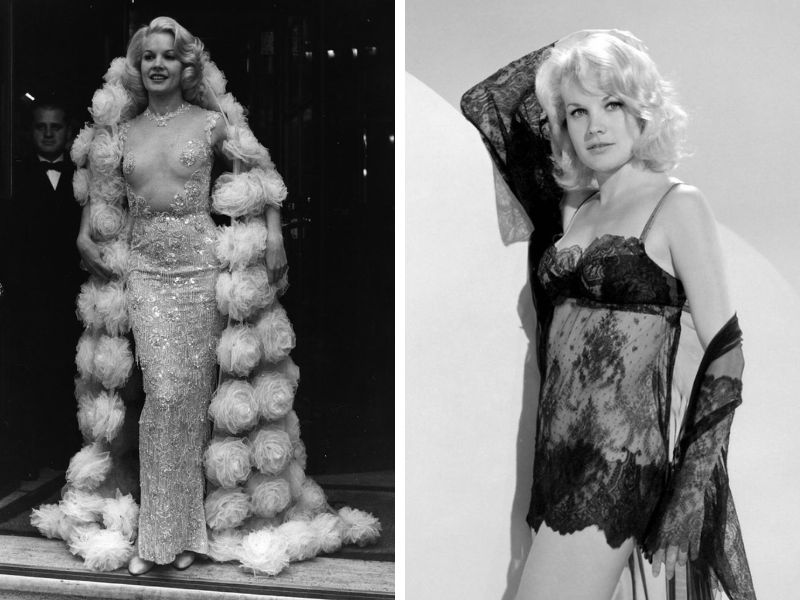 Carroll Baker - một trong những diễn viên tiên phong trong thời trang xuyên thấu