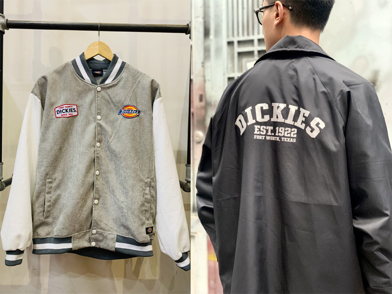 Áo khoác nhà Dickies với thiết kế độc đáo, tinh xảo, đường may tỉ mỉ, nhiều tùy chọn màu sắc cho người dùng lựa chọn