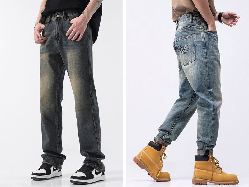 Quần baggy nam phong cách tại DENIMST