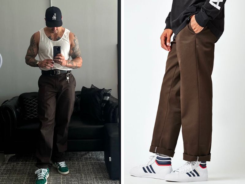 Hướng dẫn lựa chọn form quần dickies phù hợp nhất