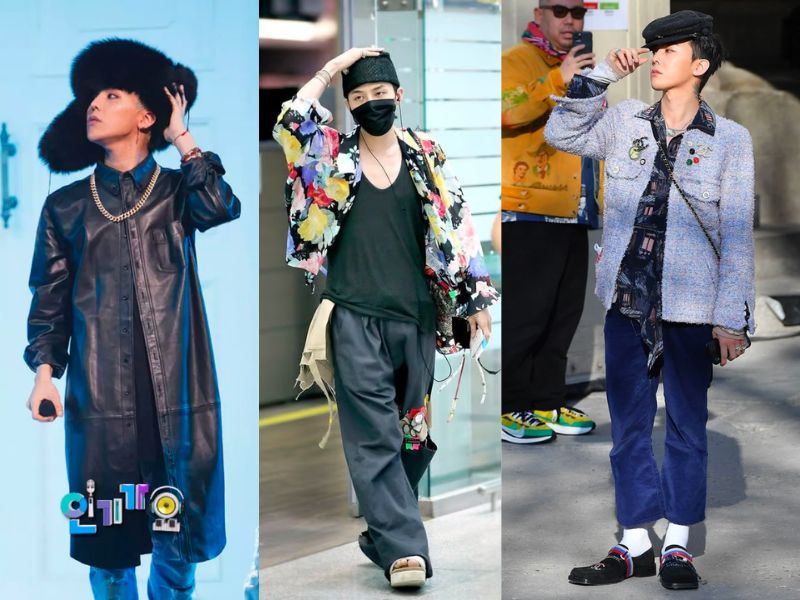 G-Dragon là một trong những người có tầm ảnh hưởng tạo nên xu hướng thời trang nam với phong cách độc lạ, bí ẩn của mình 