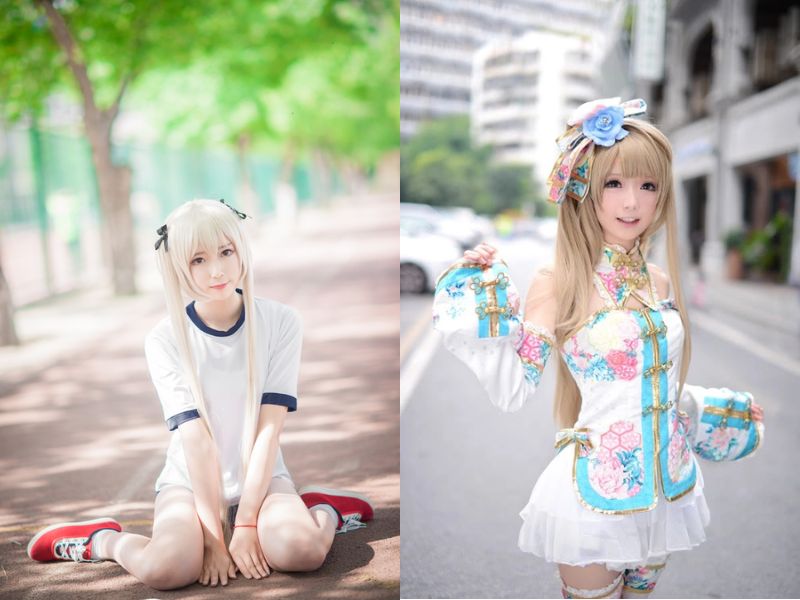 Cosplay học sinh trung học