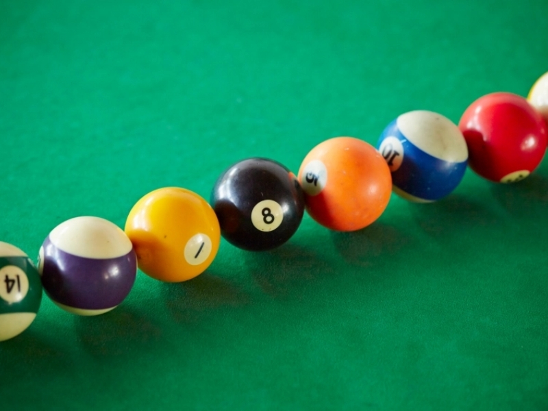 Some Pool Tables Are Made From Felt For Added Softness.