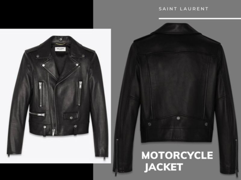 Saint Laurent - Thương hiệu áo khoác da nam chất lượng