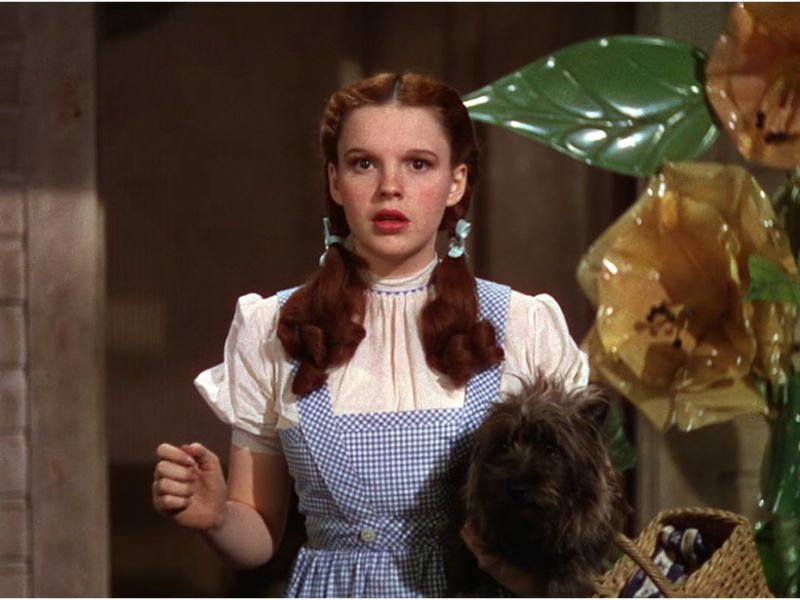 Chiếc váy họa tiết Gingham trong “The Wizard of Oz”