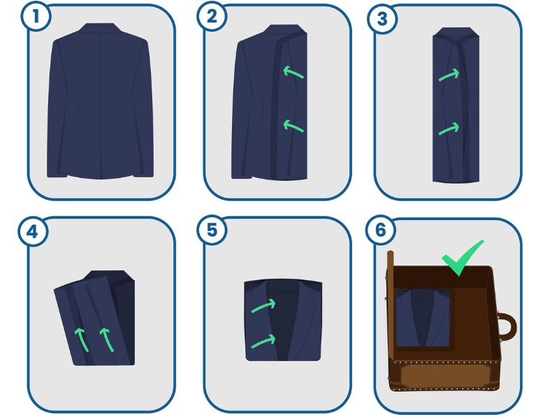 How To Fold A Vest Neatly And Simply