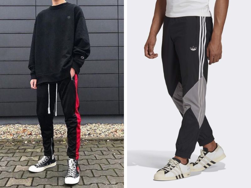 Quần track pants - Phong cách thể thao nam