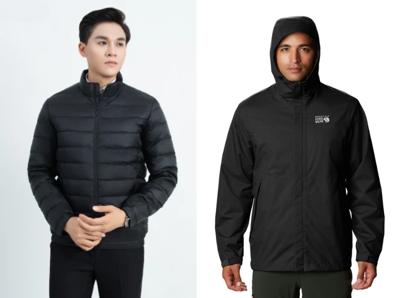 Áo khoác nam lông vũ Hadee Jacket Thời trang hiện đại, sang trọng