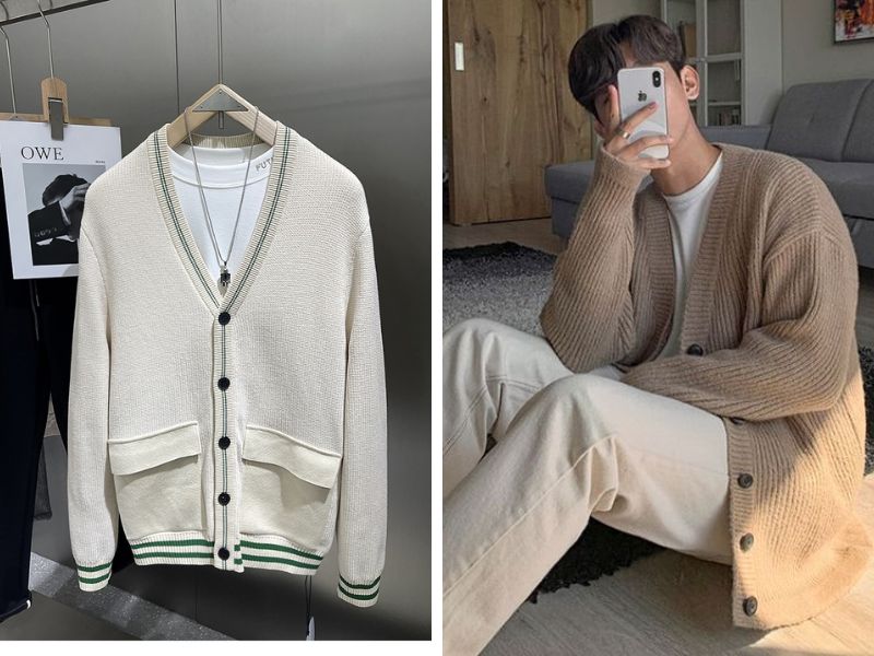 Áo Cardigan nam của The A.N.H Store